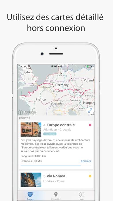 EuroCycle capture d'écran