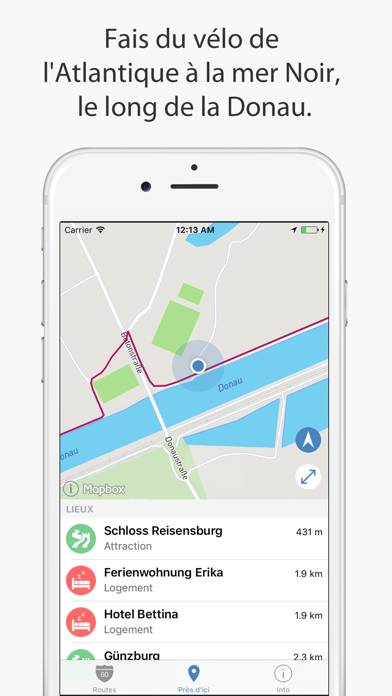 EuroCycle Capture d'écran de l'application