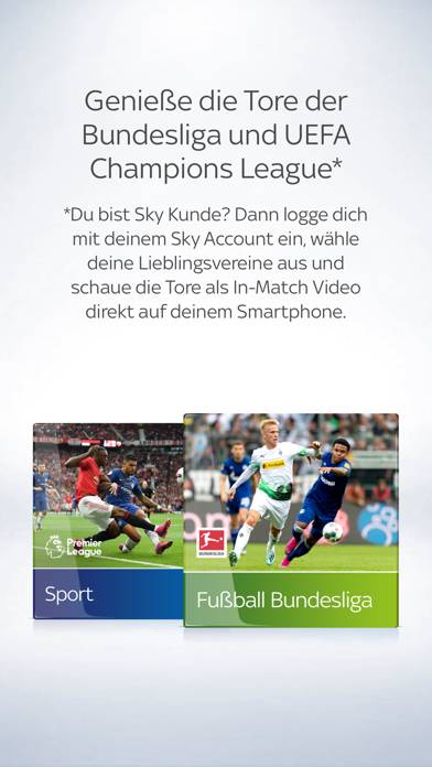 Sky Sport: Fußball News & mehr App-Screenshot #5