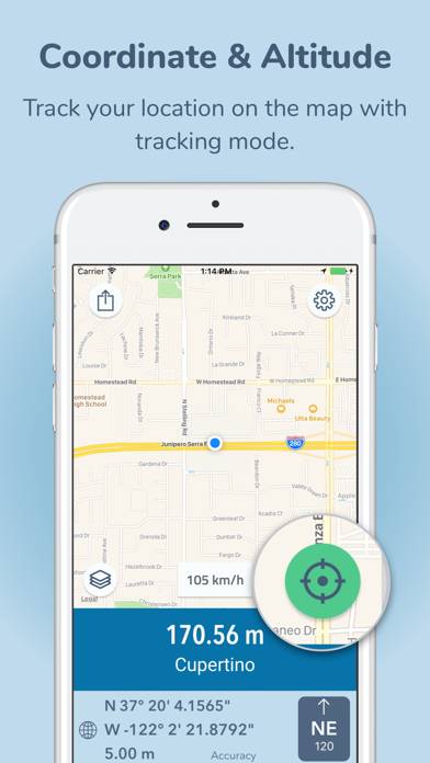 Altimeter Pro: Compass, GPS Captura de pantalla de la aplicación #3