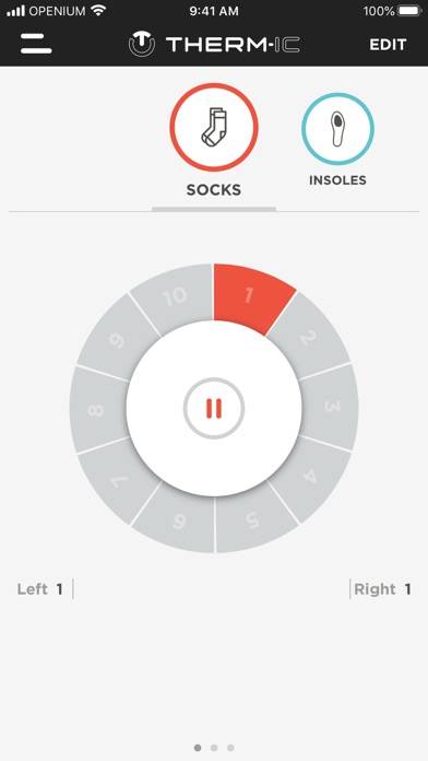 Therm-ic Heat control App screenshot