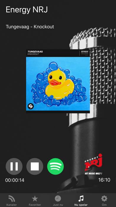 Svensk radio app App skärmdump #4