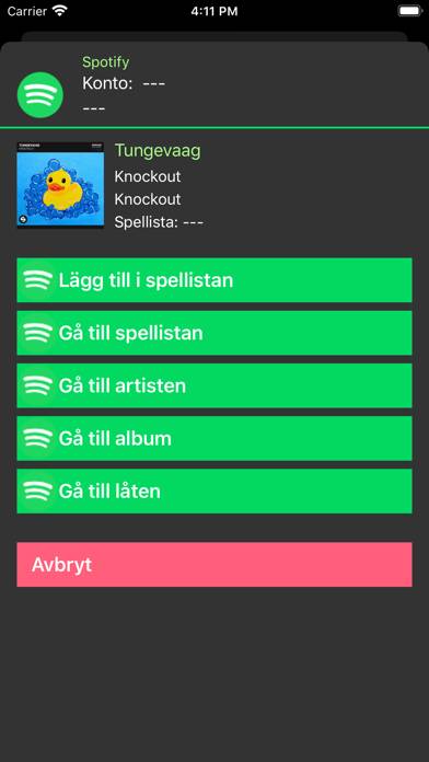 Svensk radio app App skärmdump #5