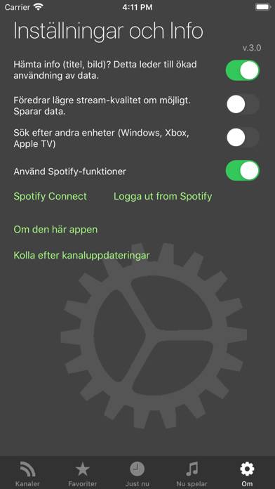 Svensk radio app App screenshot #6