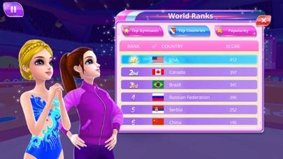 Gymnastics Superstar Gold Girl Captura de pantalla de la aplicación #5