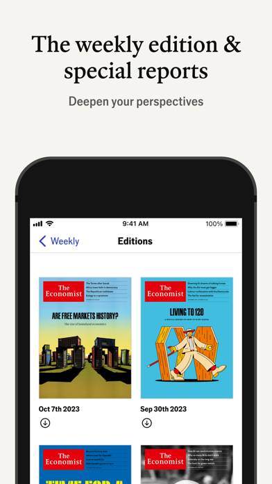 The Economist: World News Capture d'écran de l'application #6