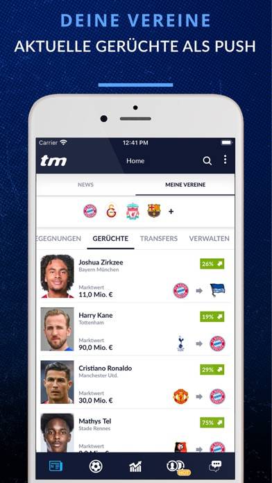 Transfermarkt App-Screenshot #6