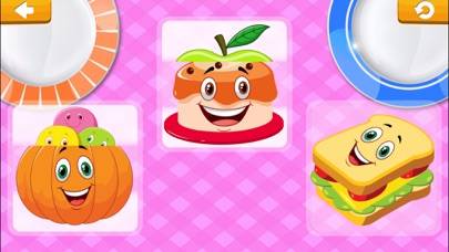 Smart Baby! Food ABC Learning Kids Games for girls Captura de pantalla de la aplicación #1