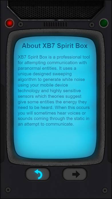 XB7 Pro Spirit Box Schermata dell'app #3