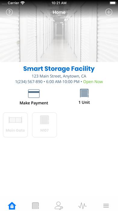 Storage Smart Entry by Nokē captura de pantalla