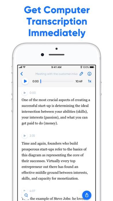 Transcribe - Speech to Text screenshot