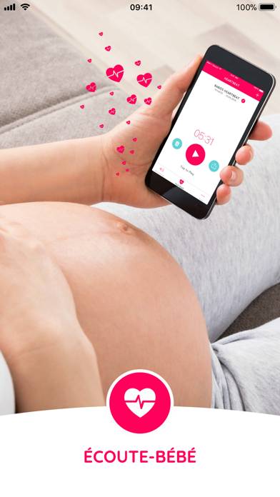 Tiny Tickers – le cœur de bébé Capture d'écran de l'application #1