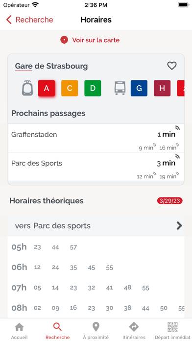 CTS Transports Strasbourg App screenshot #4