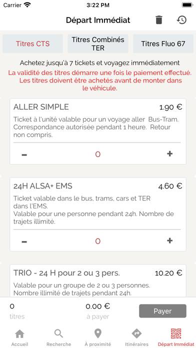 CTS Transports Strasbourg App screenshot #5