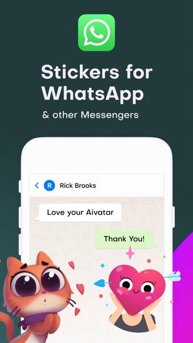 Aivatar: Animated Stickers App screenshot #1
