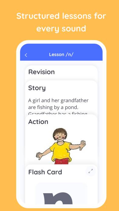 Jolly Phonics Lessons Pro Schermata dell'app