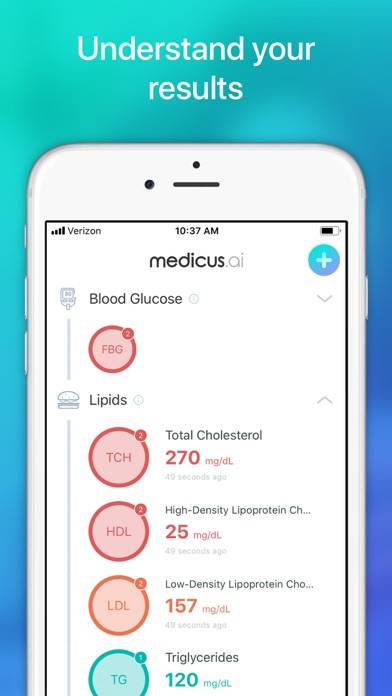 Medicus Smart Reports Schermata dell'app #1