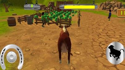 Angry Farm Cow In Action App screenshot #1