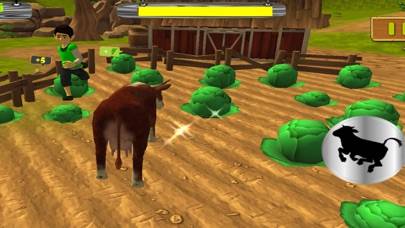 Angry Farm Cow In Action Schermata dell'app #2