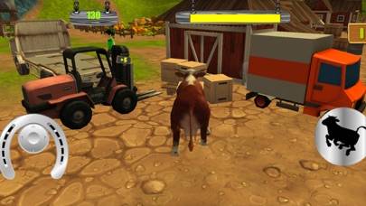 Angry Farm Cow In Action App screenshot #3