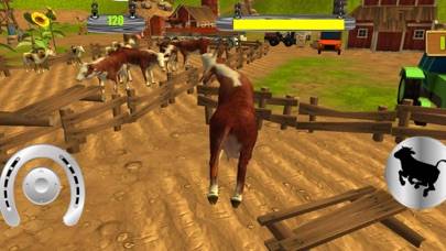 Angry Farm Cow In Action App screenshot #4