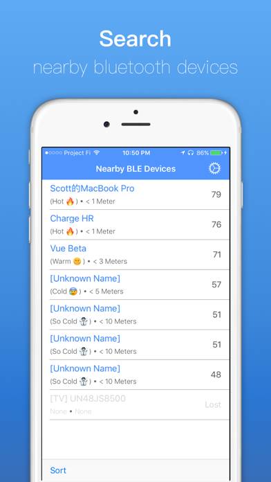 Find Bluetooth: device tracker App-Screenshot #1