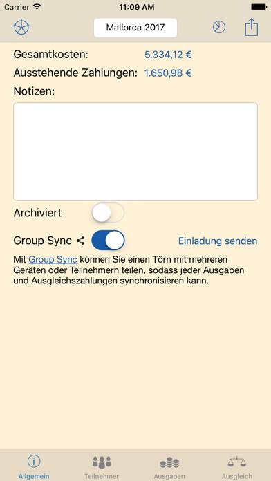 Törnkasse App screenshot #4