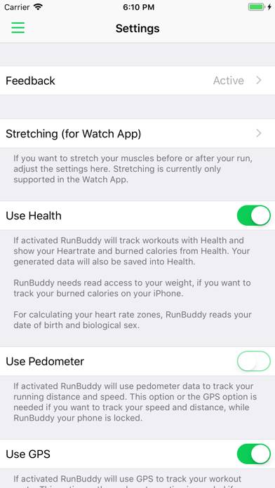 RunBuddy App-Screenshot #5