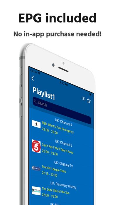 Simple IPTV Playlist App screenshot #2