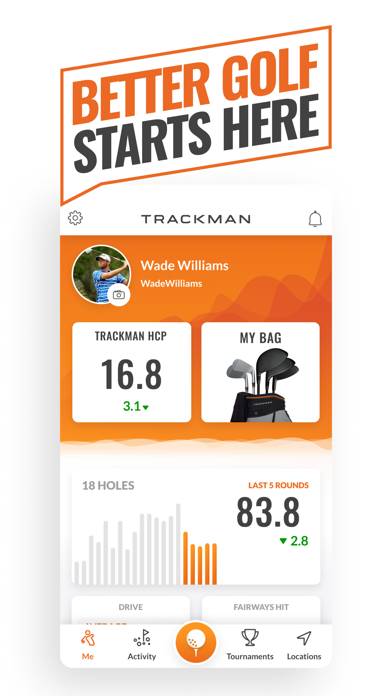 TrackMan Golf Capture d'écran de l'application #1