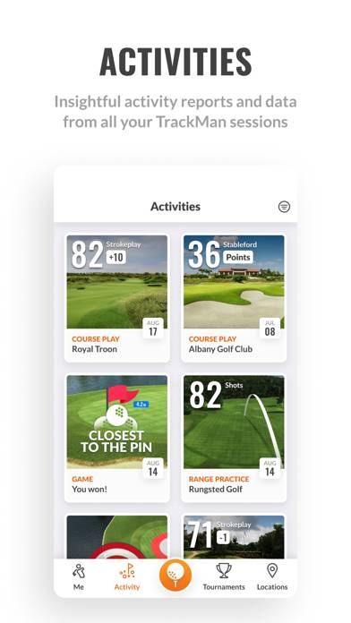 TrackMan Golf Capture d'écran de l'application #3