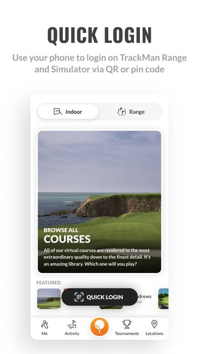 TrackMan Golf App skärmdump #5