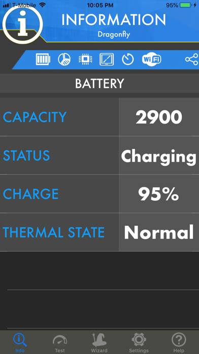 Amperes 4- battery charge info Capture d'écran de l'application #1