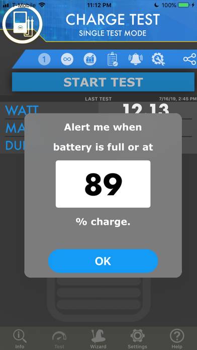 Amperes 4- battery charge info App skärmdump #4