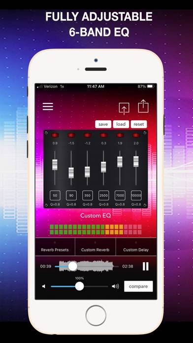 AudioMaster Pro: Mastering DAW Schermata dell'app #2