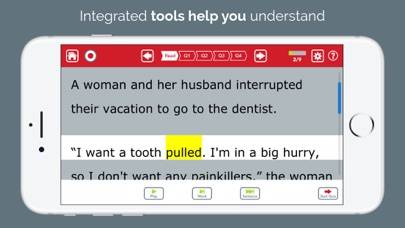 Advanced Reading Therapy App screenshot