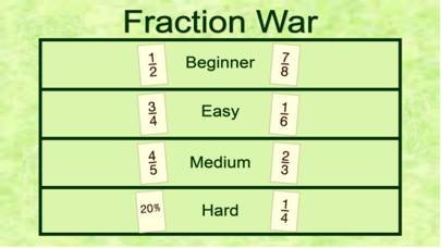 Fraction War App screenshot #1