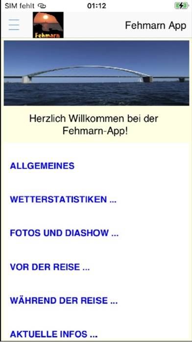 Fehmarn App für den Urlaub App-Screenshot #1