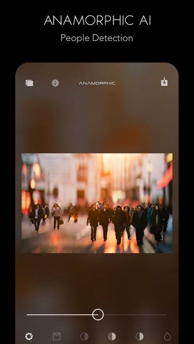 Anamorphic Cinematic Filters Captura de pantalla de la aplicación #4