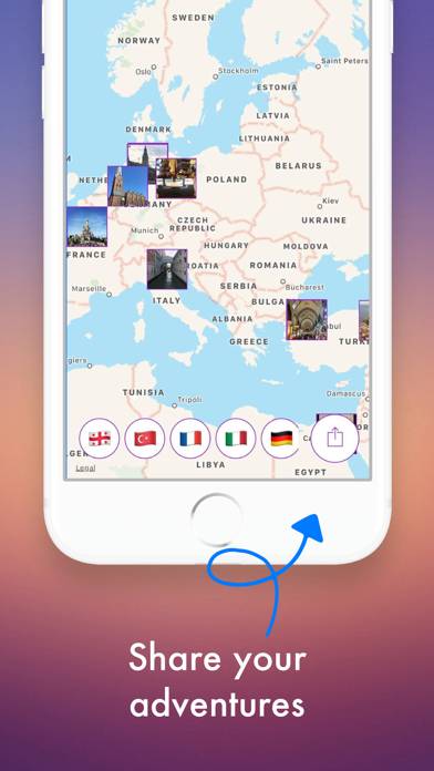 Map for Instagram App screenshot #3