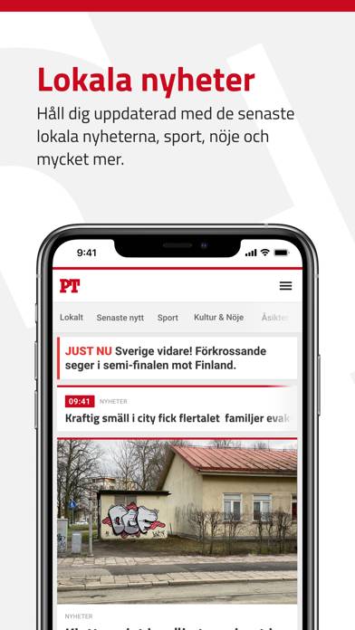 Piteå-Tidningen screenshot