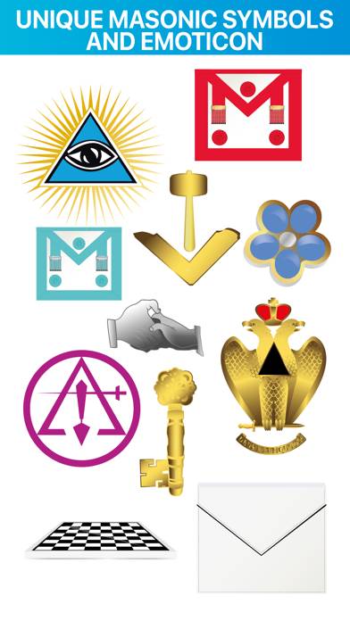 Masonic Emoticon Schermata dell'app #2