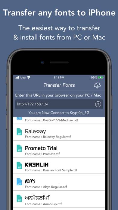 All Fonts : Install Any Fonts App screenshot #1