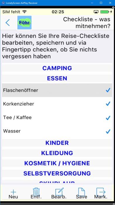 Föhr App für den Urlaub App screenshot #3