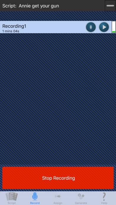 ScriptRecorder for LineLearner skärmdump