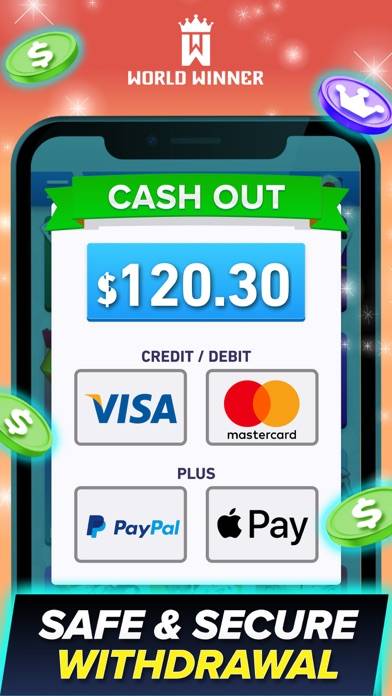 WorldWinner: Play for Cash App screenshot #2