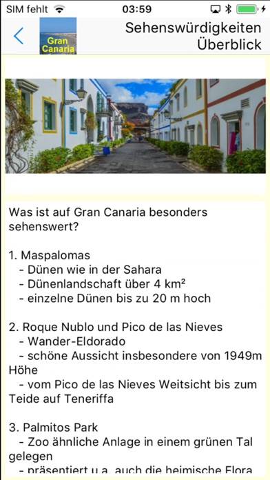 Gran Canaria Urlaubs App App screenshot #3