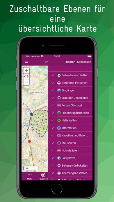 Ohlsdorf Cemetery App-Screenshot #3