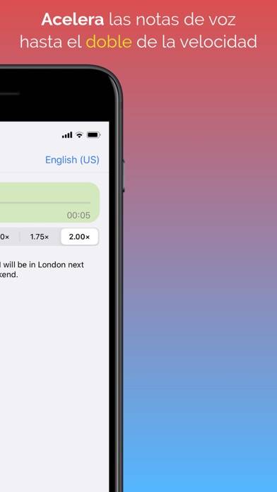 Audio to Text for WhatsApp Schermata dell'app #2