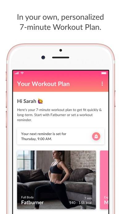 WeBurn: Women Home Workouts App screenshot #3